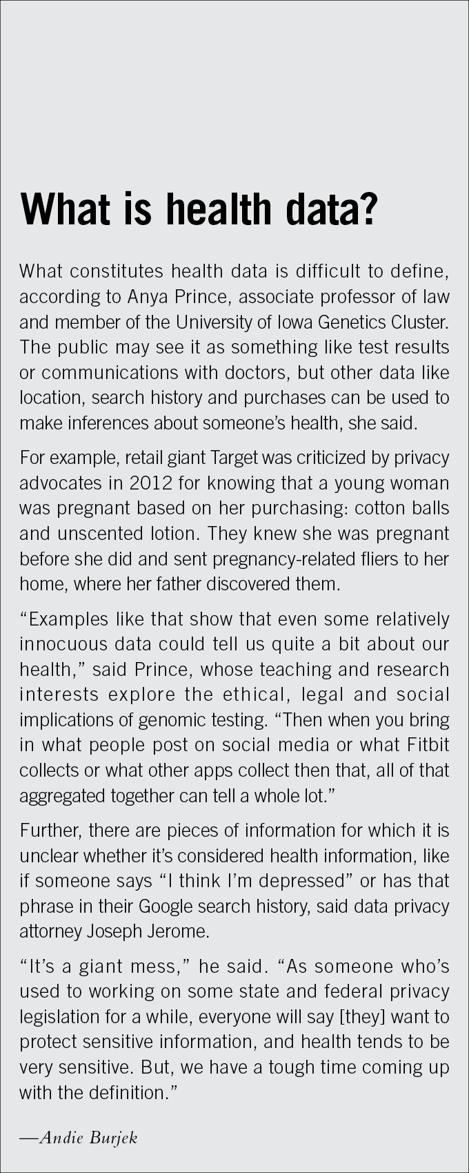 what is health data?